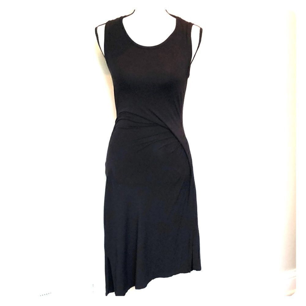 Michael Kors black fitted stretch dress size P/S
